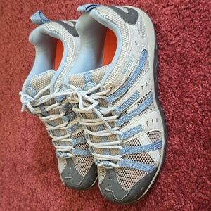 Women's Merrell Ash/Blue Heaven Hiking/Walking Shoes Size 7.5